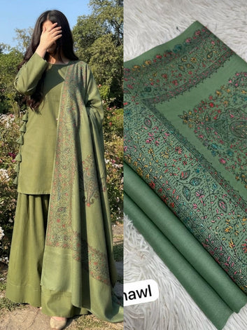 Wool pashmina 3-piece collection