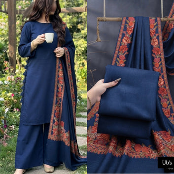 Wool Pashmina Three-Piece collection